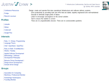Tablet Screenshot of jaesharp.com